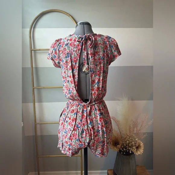 American Eagle Outfitters Floral Print Romper - Picture 5 of 6